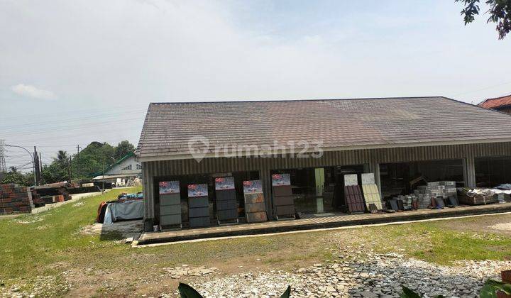 Kantor Cocok Usaha Resto Hoek Murah Strategis Sholeh Iskandar Akses Tol Borr 2