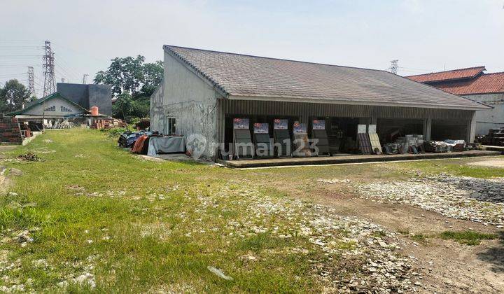 Kantor Cocok Usaha Resto Hoek Murah Strategis Sholeh Iskandar Akses Tol Borr 1