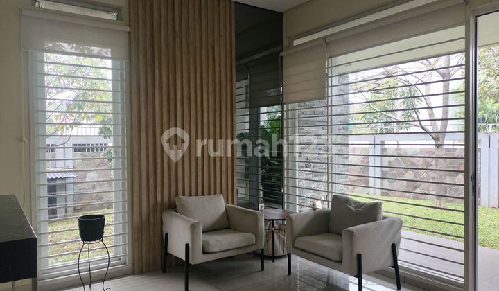 Rumah Villa Hoek Mewah Tanah Baru Residen Furnish Akses Sentul Summarecon Jagorawi