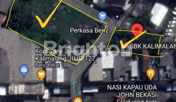 Tanah Murah di Jl.KH Noer Ali Jakasampurna Kalimalang Kota Bekasi 1