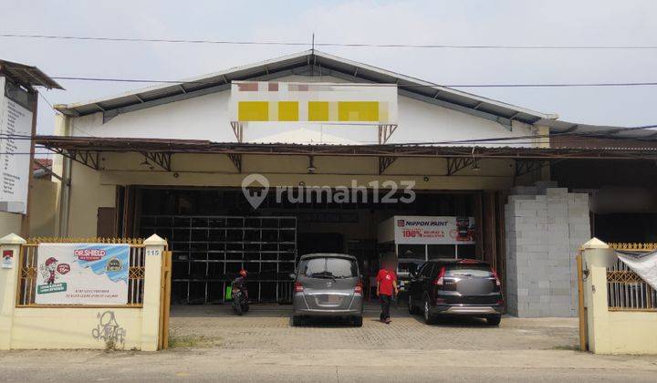 Gudang dan Kantor Bangunan Kokoh Konstruksi Baja Lokasi Pinggir Jalan Raya Agus Salim Bekasi Timur 3
