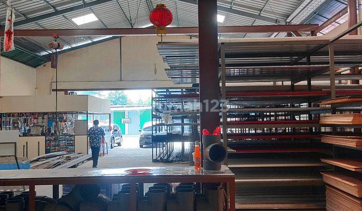 Gudang dan Kantor Bangunan Kokoh Konstruksi Baja Lokasi Pinggir Jalan Raya Agus Salim Bekasi Timur 11