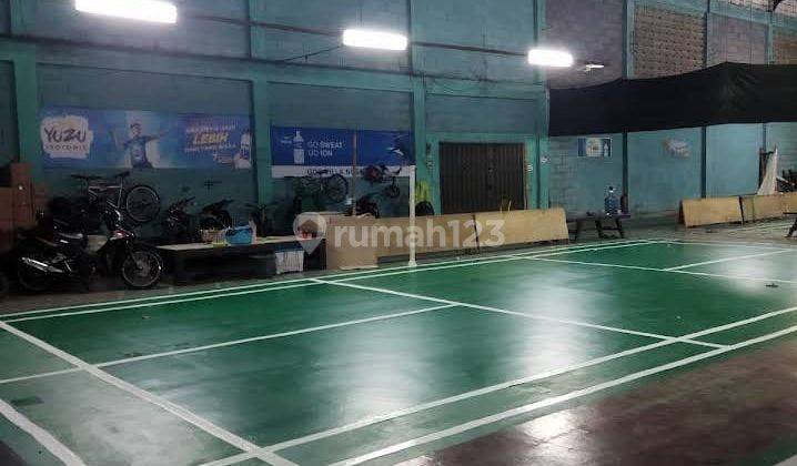 Gudang Gor Bulu Tangkis di Perumahan Villa Mas Indah Perwira Bekasi Utara 2