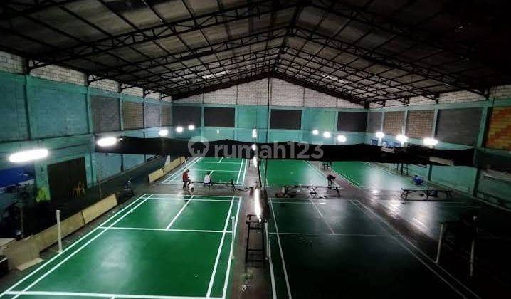 Gudang Gor Bulu Tangkis di Perumahan Villa Mas Indah Perwira Bekasi Utara 4