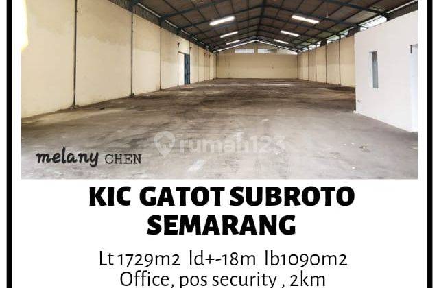 Disewakan Gudang di Kawasan Industri Candi Gatot Subroto,semarang 2