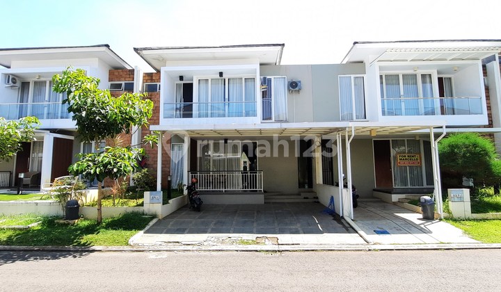Rumah Full Furnished Siap Huni di Ivy Park Bsb City Dekat Danau
