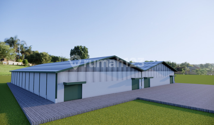 New Warehouse in Industrial Area