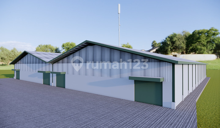 New Warehouse in Industrial Area