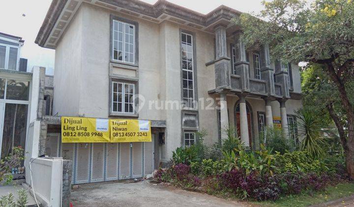 Rumah Hoek Setengah Jadi Dalam Cluster Exclusive di Kemanggisan 1