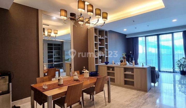 Dijual Apartemen Senayan City Residence View Lapangan Golf, 3 BR + 1 1