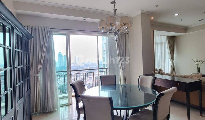 Disewa Apartemen Senayan Residence Dengan View Bagus 3 Bedrooms 2