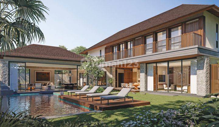 Buy a house and get a villa. New Luxury House with a Typical Tropical Balinese Jimbaran Atmosphere 2