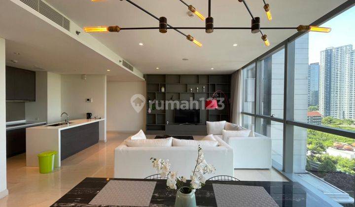 Premium Luxury Apartment For Rent At Casa Domaine, Full Furnished, Elite Location In Sudirman.  2