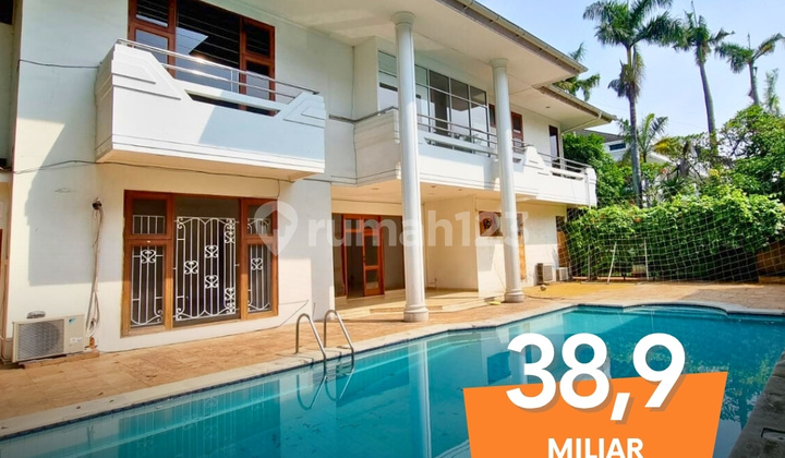 Kesempatan Terbatas untuk memiliki Luxury House di Permata Hijau dengan area tenang, row jalan lebar, lokasi strategis