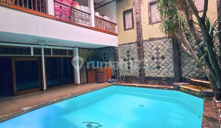 Rumah Lama Hitung Tanah Di Simprug Terusan Hang Lekir Kebayoran Baru, Premium Lokasi Di Senayan 2