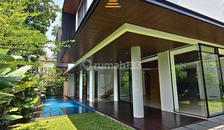 Dijual New Brand House di Kemang Dengan Design Minimalis Tropical, Lokasi Premium 1