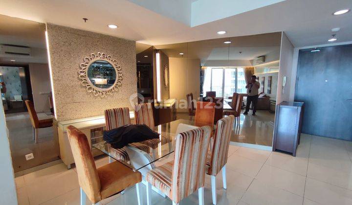 Dijual Murah Apartemen Kemang Village 3 Kamar Tidur Furnish  2