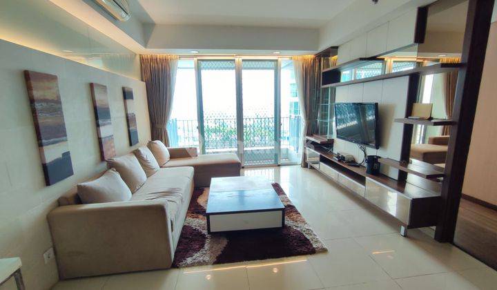 Dijual Murah Apartemen Kemang Village 3 Kamar Tidur Furnish  1