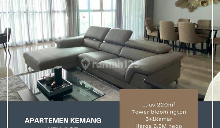 Dijual Murah Apartemen Kemang Village 3 Kamar Tidur Tower Bloomingtoon  1