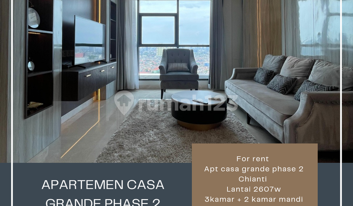 Affordable For Rent Casa Grande Phase 2 Apartment with Private Lift 3 Bedrooms