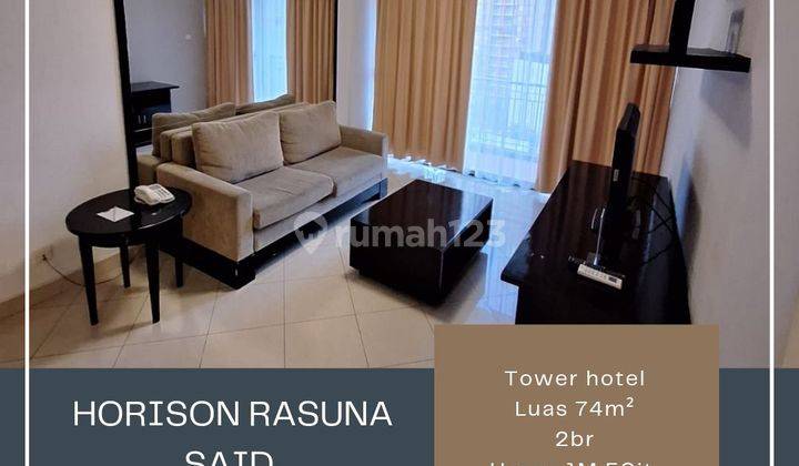 Dijual Murah Apartemen Horison Suites & Residences Rasuna 2 Kamar Tidur View Podium 1