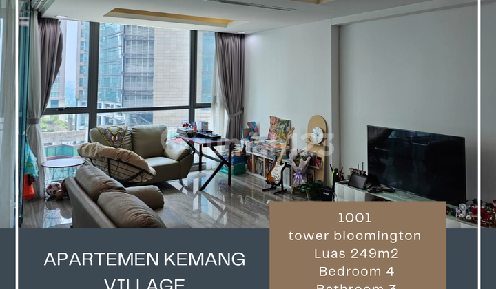 For Sale Apartment Kemang Village 3br Tower Bloomington For Sale Apartment Kemang Village 3br Tower Bloomington