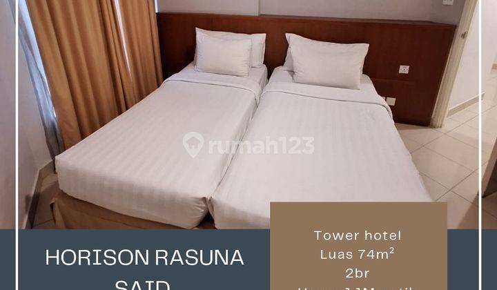 Dijual Murah Apartemen Horison Suites & Residences Rasuna 2 Kamar Tidur Good Furnish 1