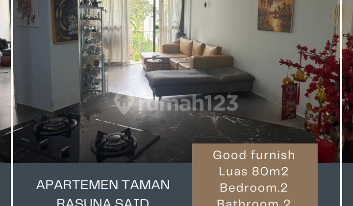 For Sale Taman Rasuna Said Apartment 2br Area 80