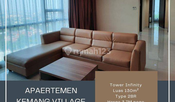 Dijual Murah Apartemen Kemang Village 2 Kamar Tidur Pets Friendly 1