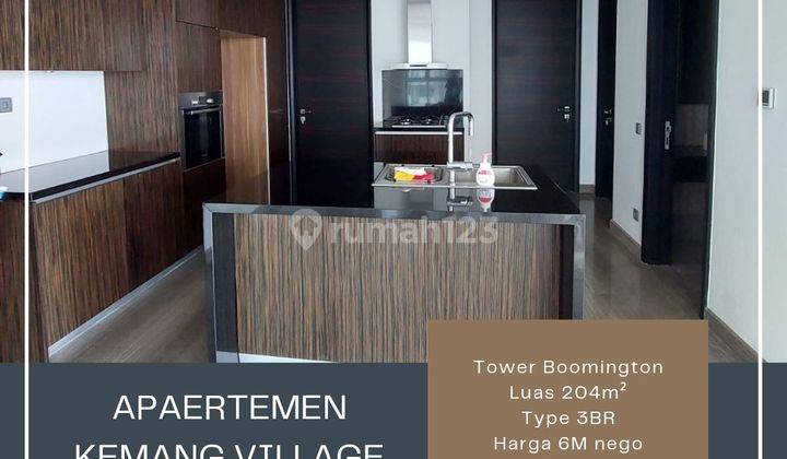 Dijual Murah Apartemen Kemang Village 3 Kamar Tidur Bloomington 1