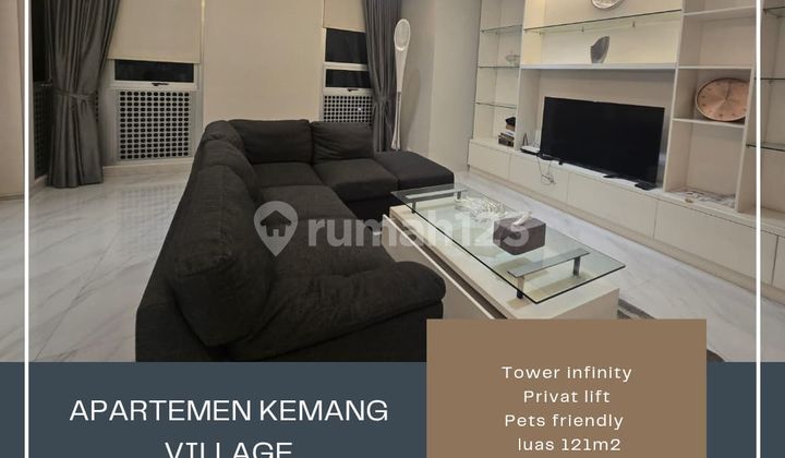 Disewakan Aparemen Kemang Village 2BR Pets Friendly
