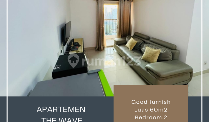 Jual Cepat Apartemen The Wave 2br View Pool 1