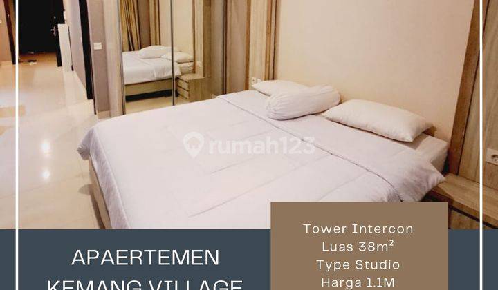 Dijual Murah Apartemen Kemang Village Studio Good Furnish 1