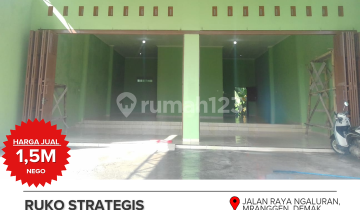 For Quick Sale, Mrs. Shop House in Ngaluran Mranggen, Firm Negotiation for Serious Buyers. 2