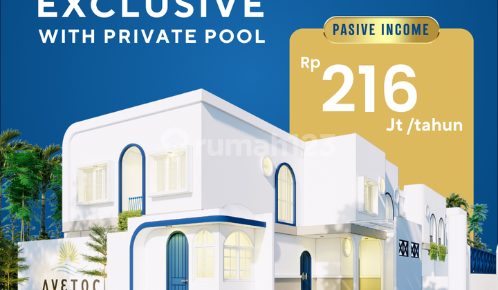 Exclusive Santorini-Style Boarding House for Sale Behind UII Campus - Cluster One Gate System