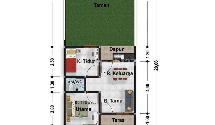 Langsung Akad Kpr Dengan 5 Jt Saja Rumah di Sleman Jogja 5