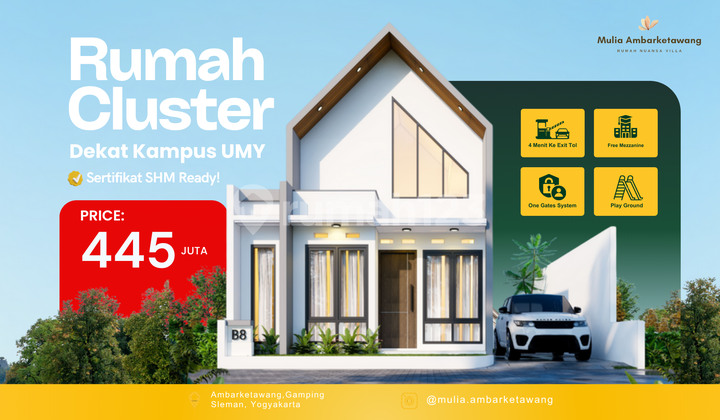 Rumah Murah Sleman Dekat Kampus UMY Jogja 1