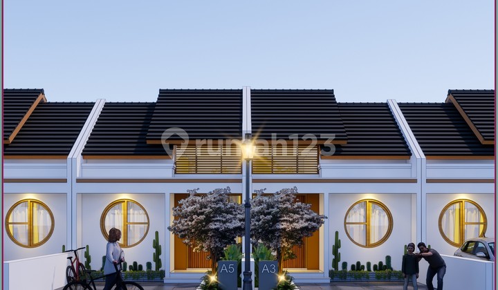 Rumah Jogja Murah Dekat Brimob Sentolo Ada Pos Security Desain Jepang 2