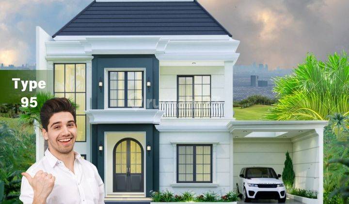 Jual Rumah Baru 2 Lantai Mewah Desain Modern Dekat Ringroad Barat 1