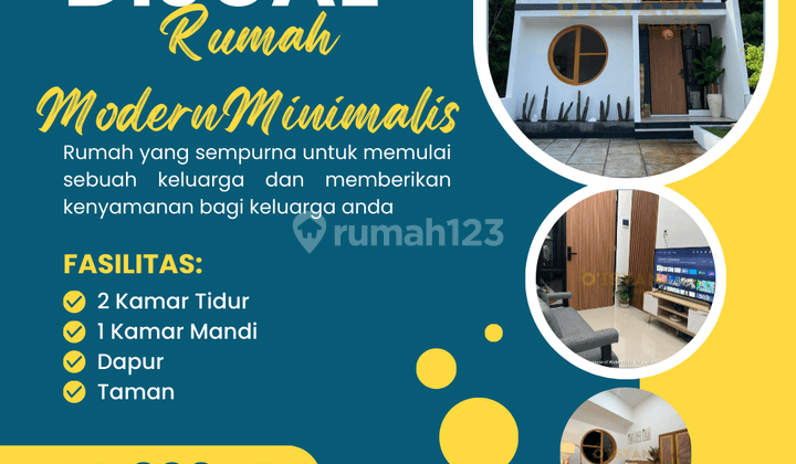 Promo Rumah Murah Gaya Jepang, Dekat Exit Tol, Siap Huni 1