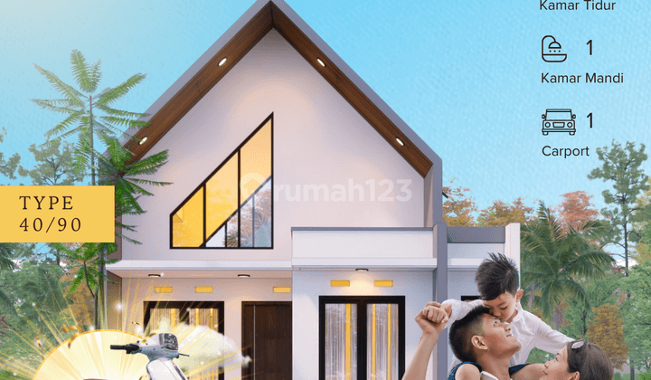 Rumah Nuansa Villa 15 Menit Ke Maliboro Jogja 1