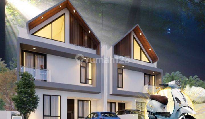 Dijual Rumah Minimalis Bergaya Villa Di Pusat Kota Jogja 1