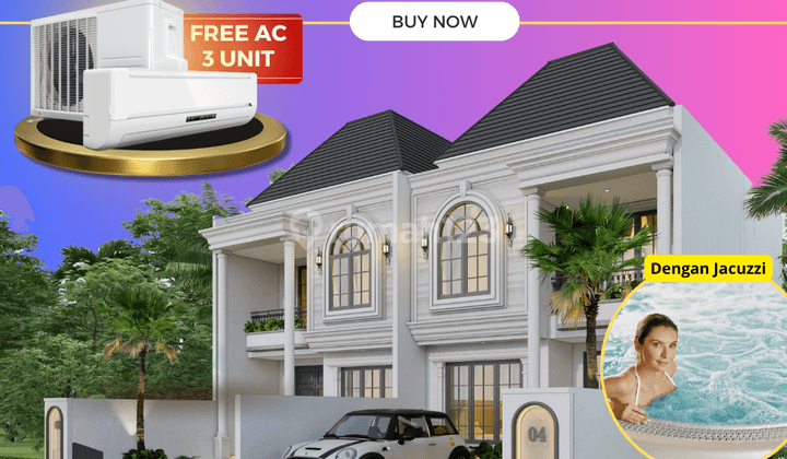 Rumah Modern American Style, Lokasi Dekat Bandara Yia, Harga Ok 1