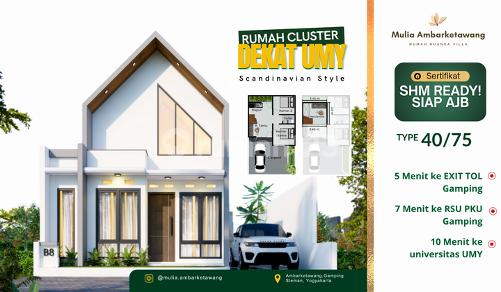 Rumah Murah Sleman Dalam Perumahan 1