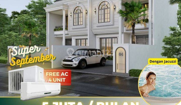 Jual Rumah Mewah 2 Lantai Dilengkapi Private Pool Di Jogja 1