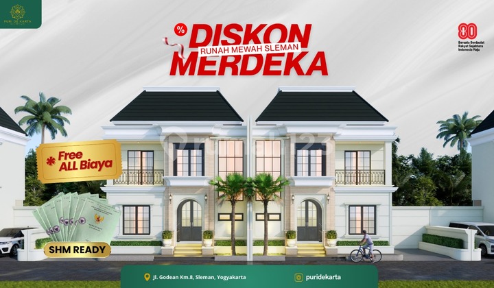 Rumah Super Murah  Kolam Renang Jl Godean Dekat Kampus Universitas 'Aisyiyah sleman 2