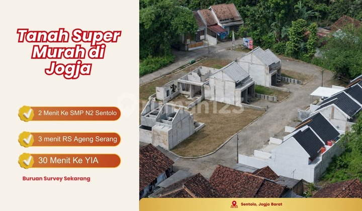 Kavling Siap Bangun Cuma 100 Jutaan di Dalam Komplek Perumahan