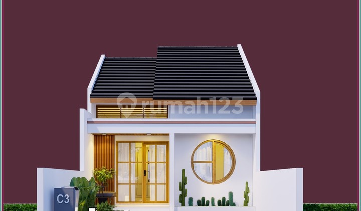 Rumah di Jogja Barat Kulon Progo Desain Jepang One Gate System