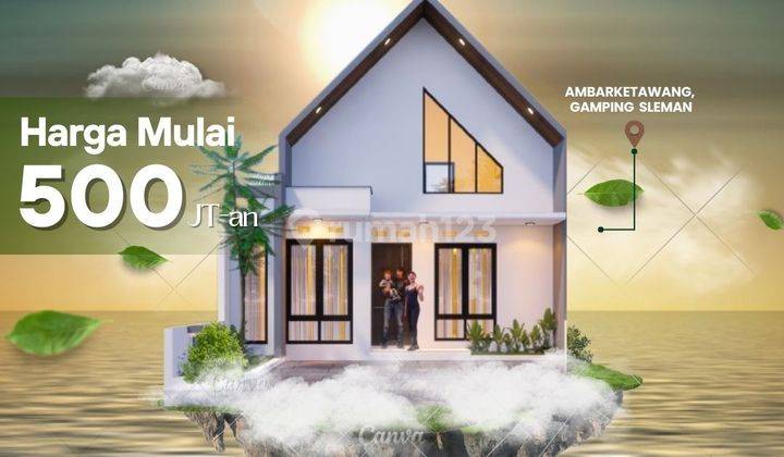 Jual Rumah 1 Lantai Minimalis Modern Dan Siap Huni Di Jogja 1