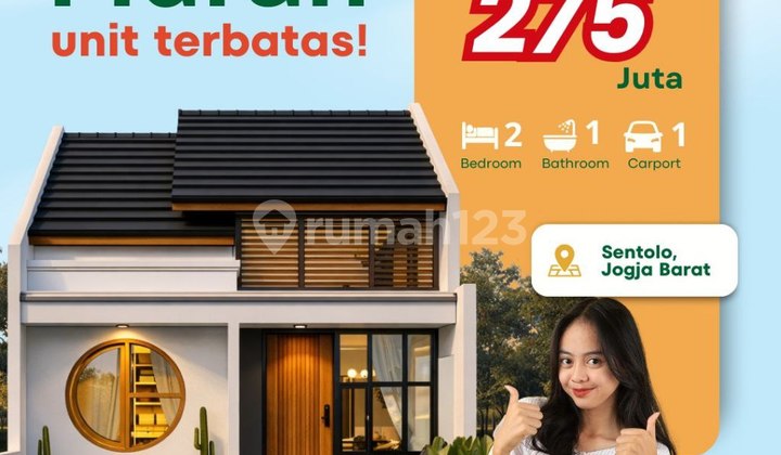 Starting from 275 Million, You Can Own a Home in Sentolo Kulon Progo with a Strategic Location